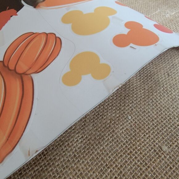 Fall Window Clings 2 Sheets, Autumn Pumpkin Doughnut Acorn Cupcake Stickers - Picture 3 of 3